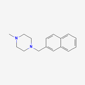 molecular formula C16H20N2 B5652287 1-methyl-4-(2-naphthylmethyl)piperazine 