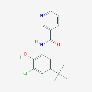 N-(5-tert-butyl-3-chloro-2-hydroxyphenyl)nicotinamide