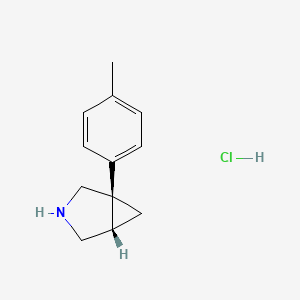 molecular formula C12H16ClN B565238 (+)-双环二芬盐酸盐 CAS No. 66504-82-3