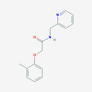 2-(2-methylphenoxy)-N-(2-pyridinylmethyl)acetamide