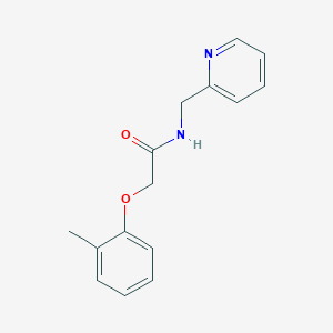 molecular formula C15H16N2O2 B5652434 2-(2-methylphenoxy)-N-(pyridin-2-ylmethyl)acetamide 