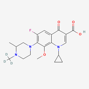 B565250 N-Methyl Gatifloxacin-d3 CAS No. 1216721-34-4