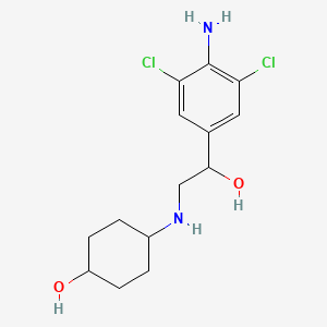 molecular formula C14H20Cl2N2O2 B565258 环氯己醇 CAS No. 157877-79-7