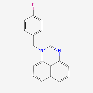 1-(4-fluorobenzyl)-1H-perimidine
