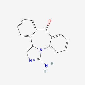 molecular formula C16H14ClN3O B565269 9-氧代依匹那斯汀盐酸盐 CAS No. 141342-69-0