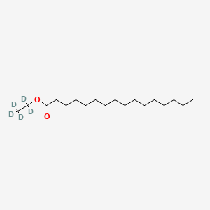 molecular formula C18H36O2 B565281 棕榈酸乙酯-d5 CAS No. 1215397-47-9