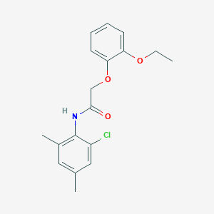 N-(2-chloro-4,6-dimethylphenyl)-2-(2-ethoxyphenoxy)acetamide