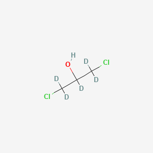 molecular formula C3H6Cl2O B565287 1,3-Dichloro-2-propanol-d5 CAS No. 1173020-20-6