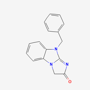 molecular formula C16H13N3O B5653006 9-benzyl-3H-imidazo[1,2-a]benzimidazol-2(9H)-one 
