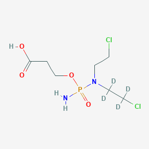 molecular formula C7H15Cl2N2O4P B565301 Carboxyphosphamide-d4 CAS No. 1246817-74-2