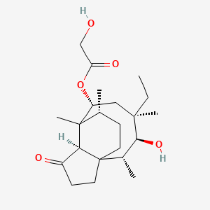 molecular formula C22H36O5 B565322 Dihydropleuromutilin CAS No. 42302-24-9