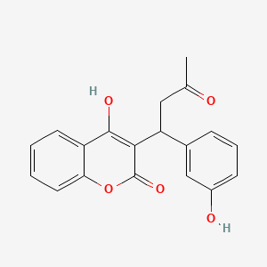 molecular formula C19H16O5 B565340 3'-Hydroxy Warfarin CAS No. 30992-81-5