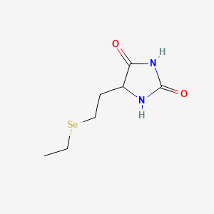 5-[2-(Ethylseleno)ethyl]hydantoin