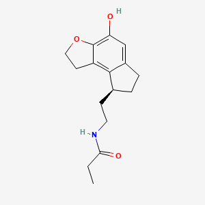 molecular formula C16H21NO3 B565367 4-Hydroxy Ramelteon CAS No. 1204581-50-9