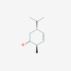 B056538 (2R,5R)-2-Methyl-5-propan-2-ylcyclohex-3-en-1-one CAS No. 114883-60-2