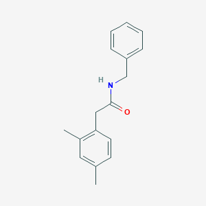 molecular formula C17H19NO B5653975 N-benzyl-2-(2,4-dimethylphenyl)acetamide 