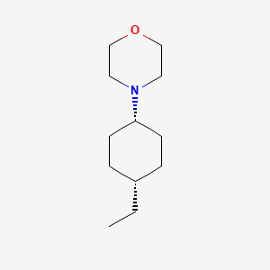 molecular formula C12H23NO B5654045 4-(4-ethylcyclohexyl)morpholine 