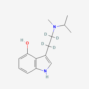 molecular formula C14H20N2O B565405 4-Hydroxy-N-isopropyl-N-methyltryptamine-d4 CAS No. 1216523-27-1