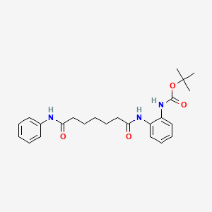 N-(N2-Boc-2-Aminophenyl)-N'-phenylheptanediamide
