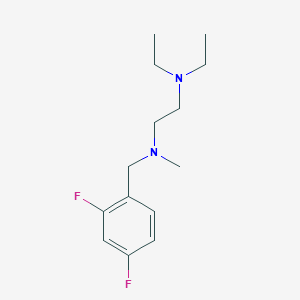 N-(2,4-difluorobenzyl)-N',N'-diethyl-N-methyl-1,2-ethanediamine