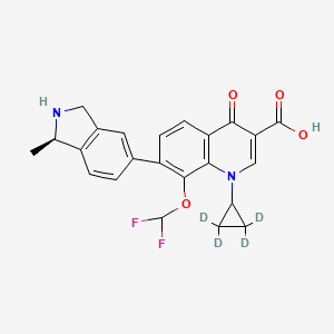 molecular formula C23H20F2N2O4 B565411 Garenoxacin-d4 CAS No. 1217818-32-0
