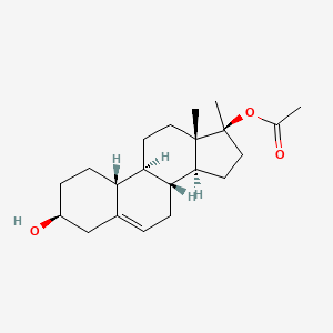 molecular formula C21H32O3 B565419 17-O-Acetyl 19-Normethandriol CAS No. 96059-83-5