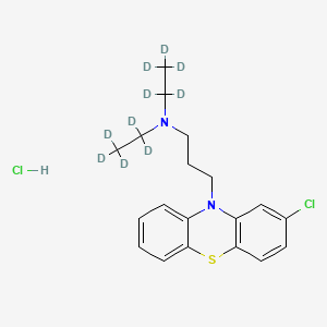 molecular formula C19H24Cl2N2S B565425 Neuriplege-d10 CAS No. 1216730-87-8