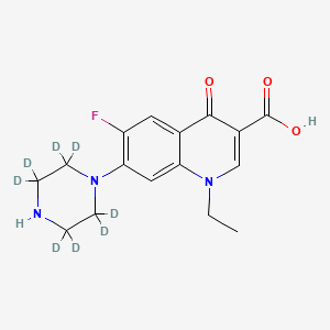 molecular formula C16H18FN3O3 B565426 Norfloxacin-d8 CAS No. 1216601-32-9