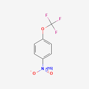 molecular formula C7H4F3NO3 B565487 4-(三氟甲氧基)硝基苯-15N CAS No. 1246818-41-6