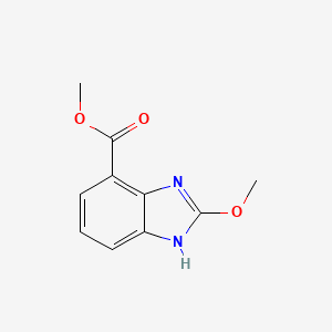 2-Methoxy-1H-benzimidazole-4-carboxylic acid methyl ester