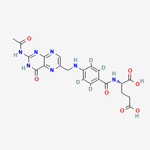 N-Acetyl Folic Acid-d4