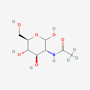 molecular formula C8H15NO6 B565507 N-Acetyl-D-glucosamine-d3 CAS No. 77369-11-0