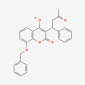 molecular formula C26H22O5 B565509 8-Benzyloxy Warfarin CAS No. 32492-96-9