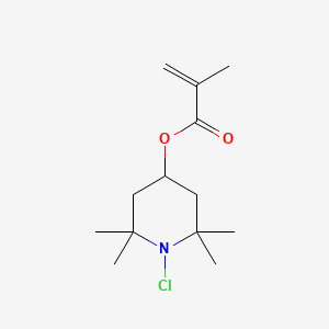 molecular formula C13H22ClNO2 B565513 N-Chloro-2,2,6,6-tetramethyl-4-piperidyl methacrylate CAS No. 1126272-77-2