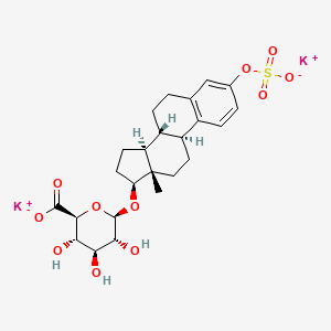 Estradiol 3-sulfate 17B-glucuronide dipotassium salt