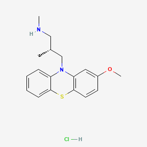 molecular formula C18H23ClN2OS B565541 甲孕酮甲帕嗪盐酸盐 CAS No. 61733-92-4