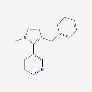 N-Methyl-2-(3-pyridyl)-3-benzyl-pyrrole