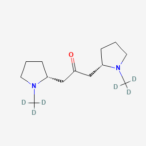 Cuscohygrine-d6 (Mixture of Diastereomers)