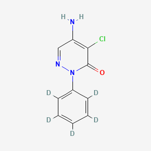 molecular formula C10H8ClN3O B565563 Chloridazon-d5 CAS No. 1246818-99-4