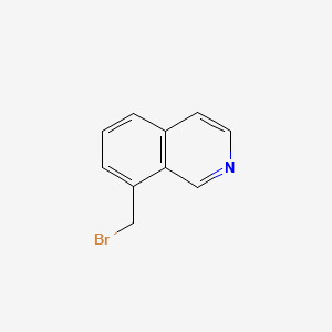 molecular formula C10H8BrN B565565 8-(Brommethyl)isochinolin CAS No. 942579-56-8