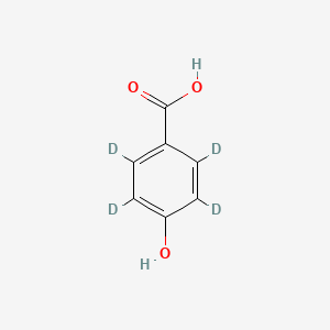 molecular formula C7H6O3 B565573 4-Hydroxybenzoic Acid-d4 CAS No. 152404-47-2