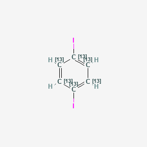 molecular formula C6H4I2 B565579 1,4-Diiodobenzene-13C6 CAS No. 1246817-17-3