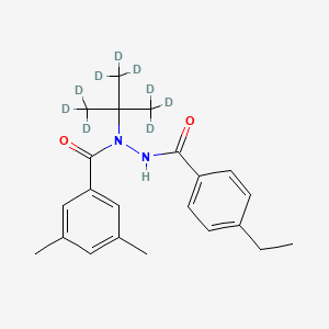 molecular formula C22H28N2O2 B565601 特布芬诺兹-d9 CAS No. 1246815-86-0