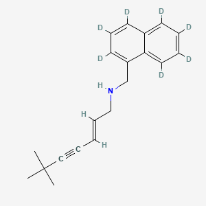 molecular formula C20H23N B565617 N-Desmethyl Terbinafine-d7 CAS No. 1246833-28-2