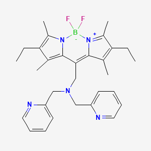 molecular formula C30H36BF2N5 B565619 Di-(2-picolyl)aminomethyl BODIPY CAS No. 1187315-90-7