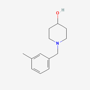 molecular formula C13H19NO B5656413 1-(3-methylbenzyl)-4-piperidinol 