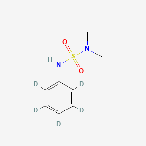 molecular formula C8H12N2O2S B565656 N-(Dimethylsulfamoyl)aniline-d5 CAS No. 1246819-81-7