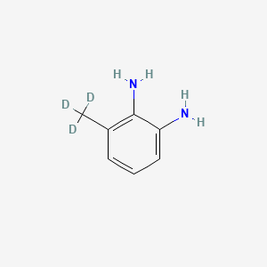 molecular formula C7H10N2 B565657 2,3-ジアミノトルエン-d3 CAS No. 1246820-38-1