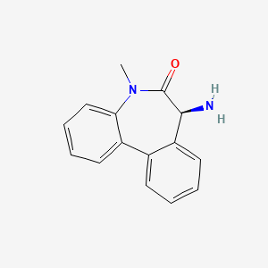 (7S)-7-Amino-5,7-dihydro-5-methyl-6H-dibenz[b,d]azepin-6-one