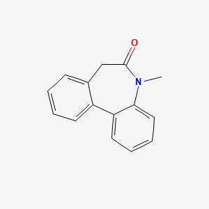 molecular formula C15H13NO B565663 5-methyl-5H-dibenzo[b,d]azepin-6(7H)-one CAS No. 209984-30-5